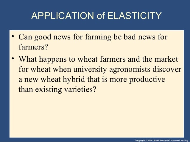 Elasticity and its applications
